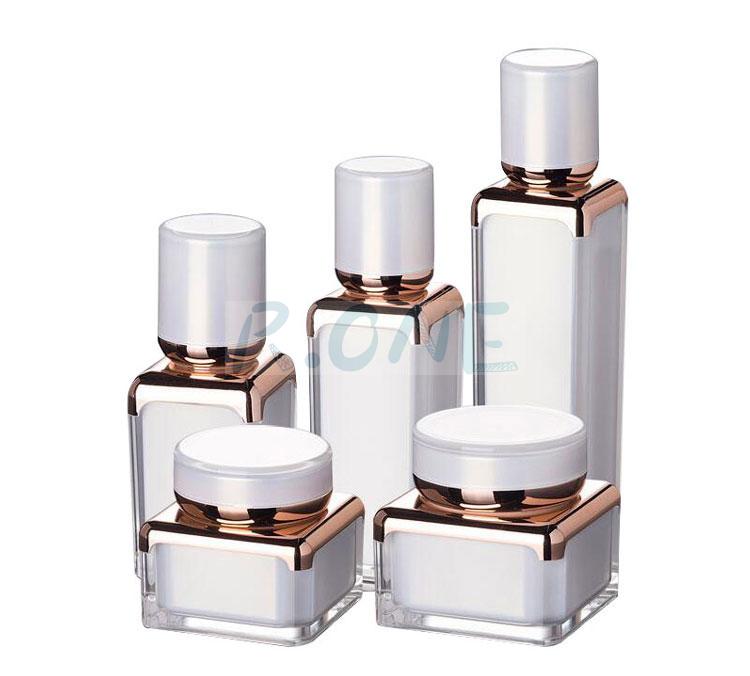 Cosmetic packaging sets ; Cream jar; Cream container ; Plastic jar