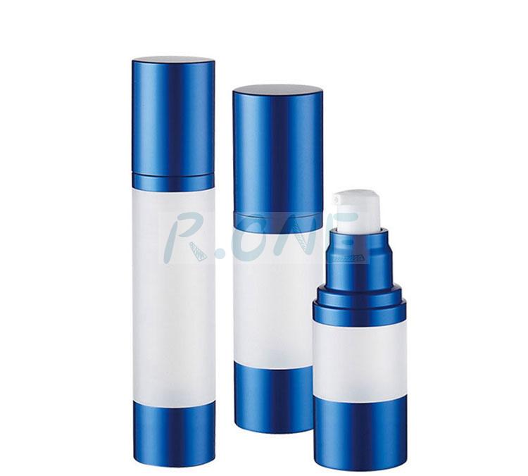 Clear airless bottle 