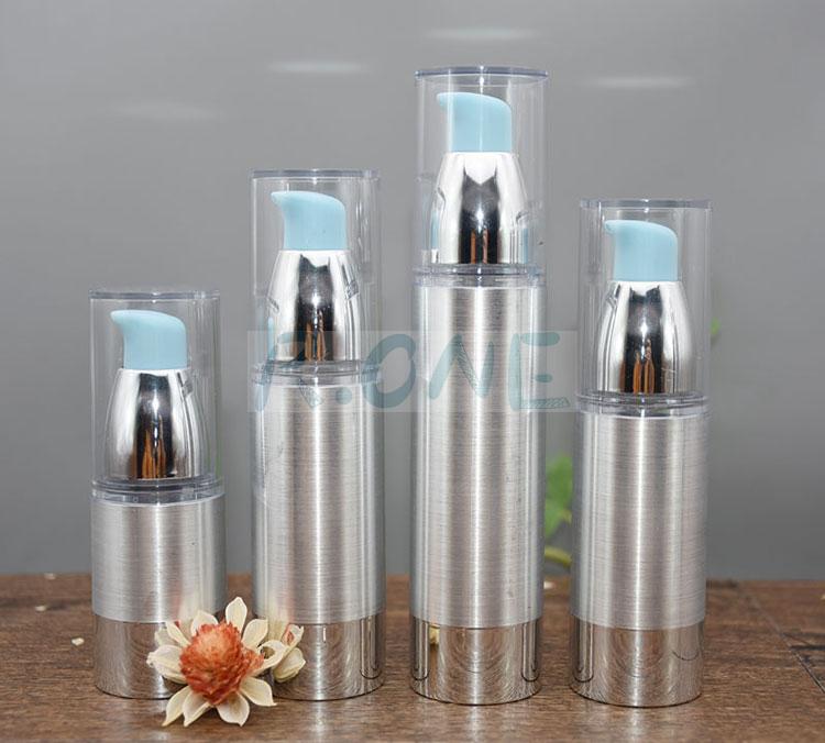Cosmetic airless bottle; airless bottle with air vacuum; airless bottle with sprayer; Transparent airless bottle; AS airless bottle