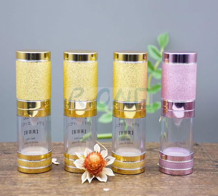 Cosmetic airless bottle; airless bottle with air vacuum; airless bottle with sprayer; Transparent airless bottle; AS airless bottle