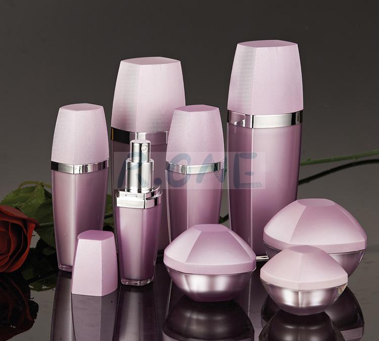 Cosmetic packaging sets ; Cream jar; Lotion bottle; Cosmetic container; Cosmetic box