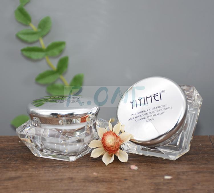 Cosmetic jar, plastic container; plastic jar; acrylic jar, cosmetic bottle; makeup packaging