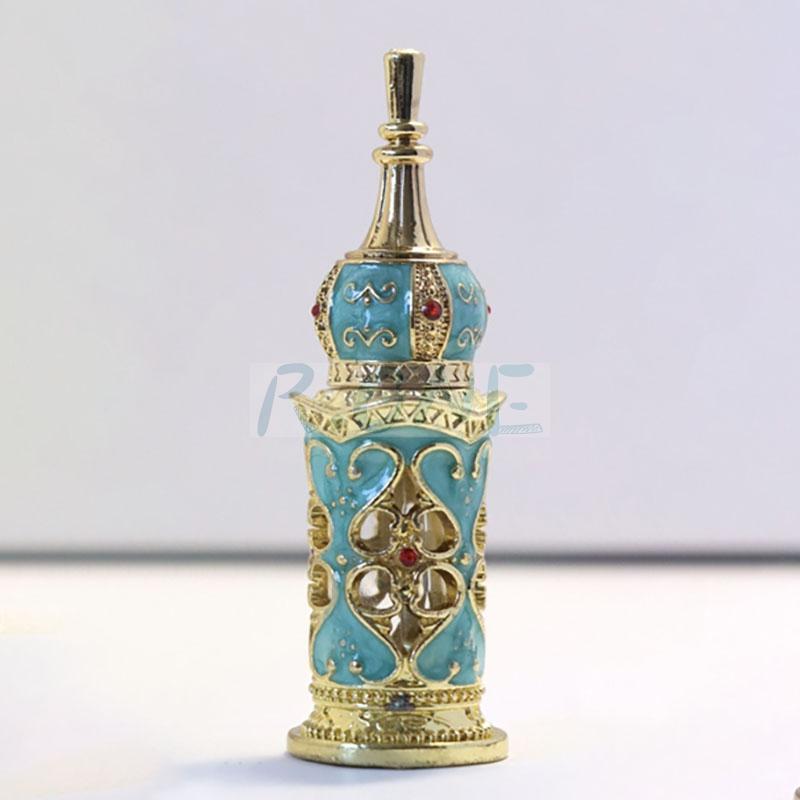 RO-PB013 Arab Dubai castle building perfume bottle