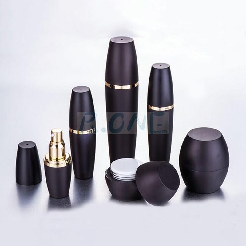 RO-CS079 Goose-type cosmetic cream jars and lotion bottles