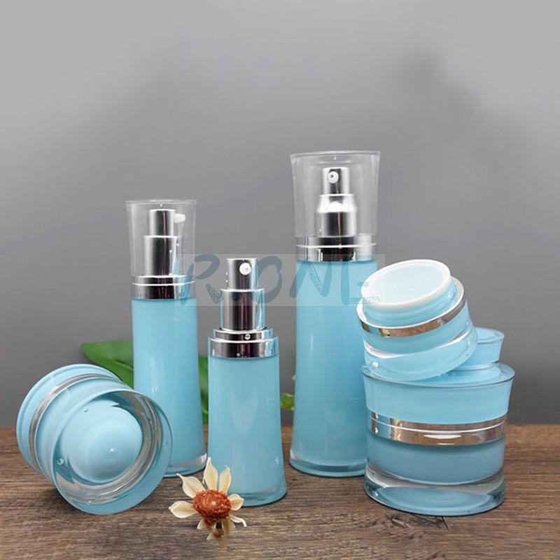 RO-CS027 Slim waist acrylic sets for cosmetic packaging