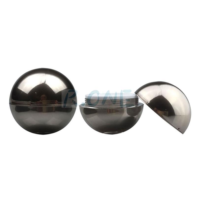 RO-CJ019 Ball-shaped mirror surface cream jars