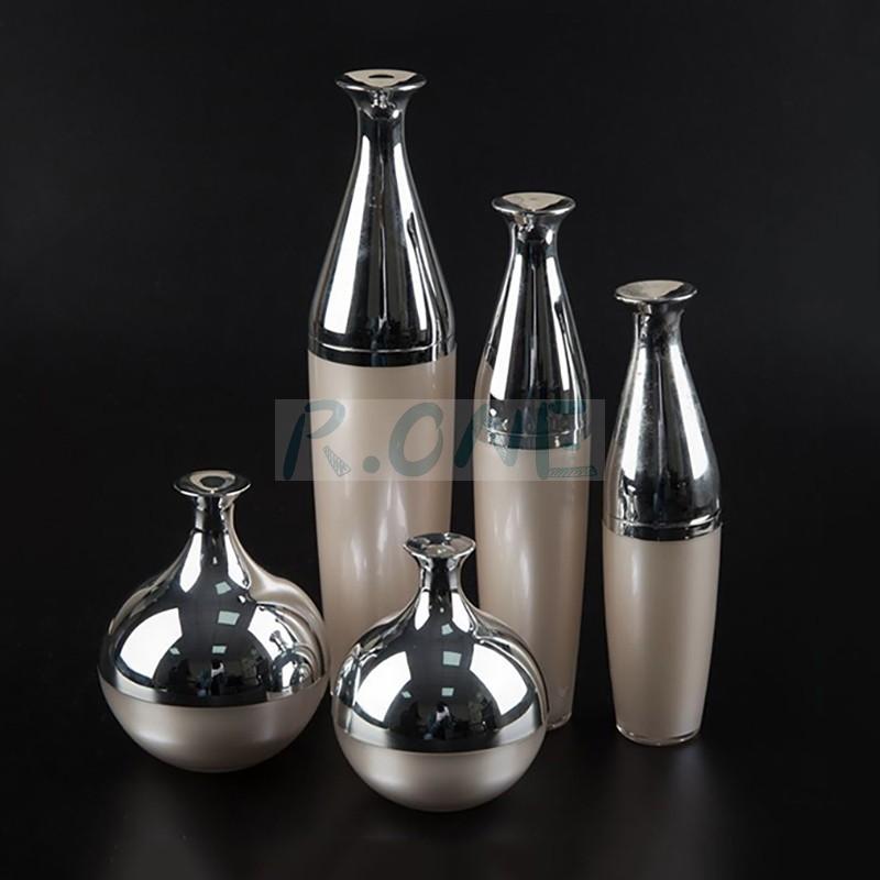 RO-CS074 Plastic cosmetic acrylic wine cup shape packaging set