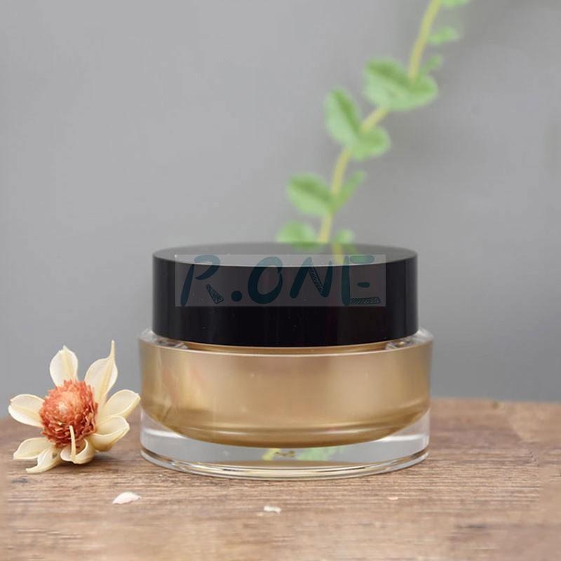 RO-CJ025 Cylinder acrylic cosmetic jar with round cap