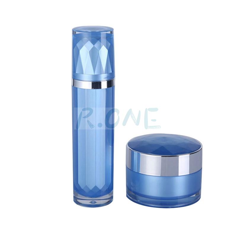 RO-CS021 Blue color cosmetic sets for skin care