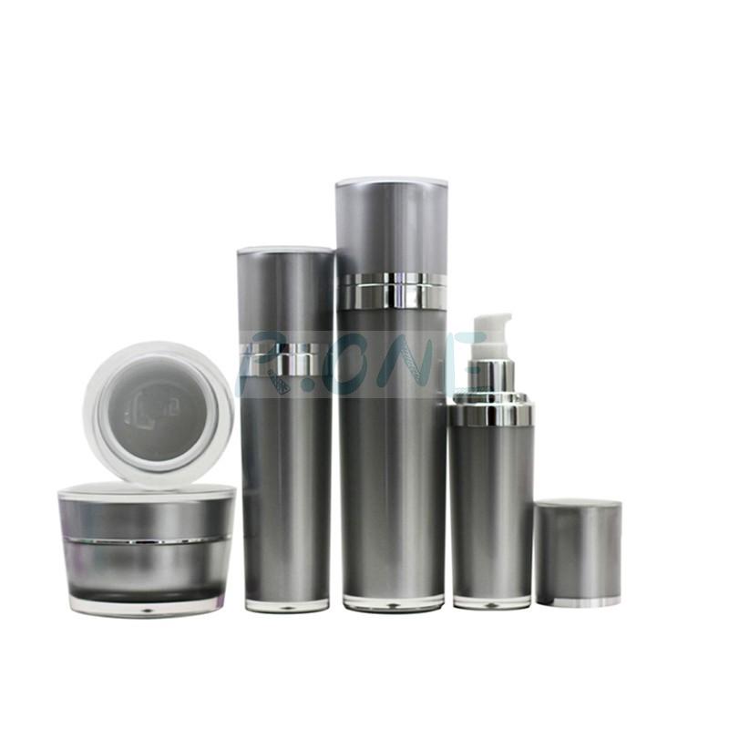 RO-CS056 Double wall acrylic jars and bottles with lid