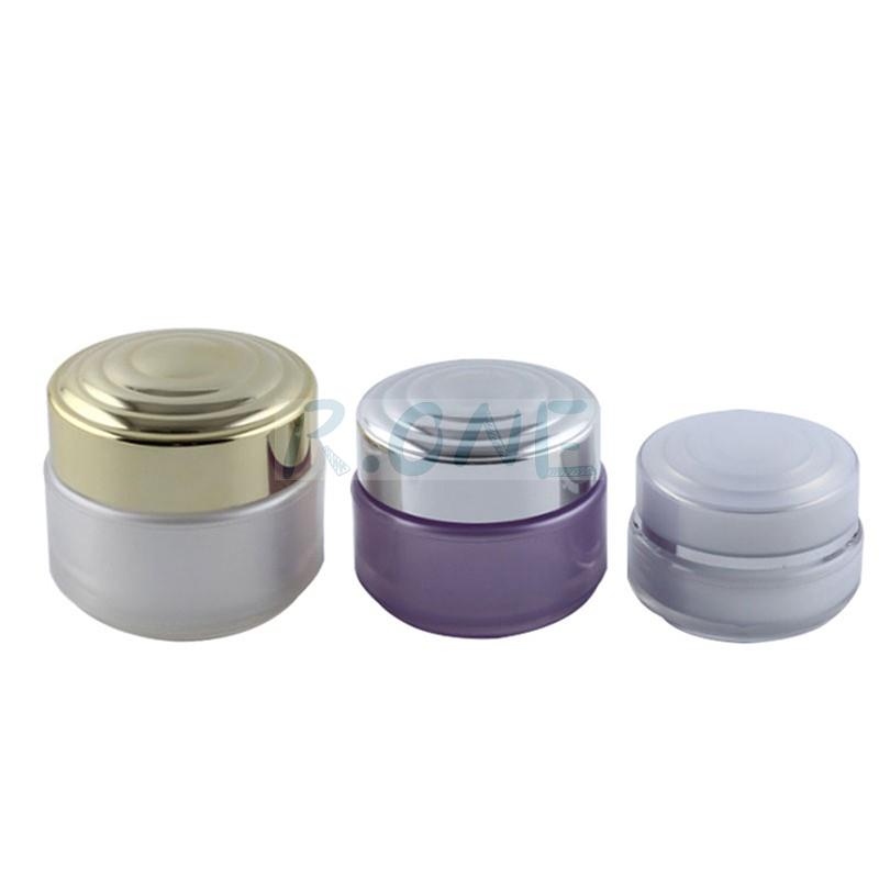 RO-CJ023 Acrylic cream jars with stripper ring