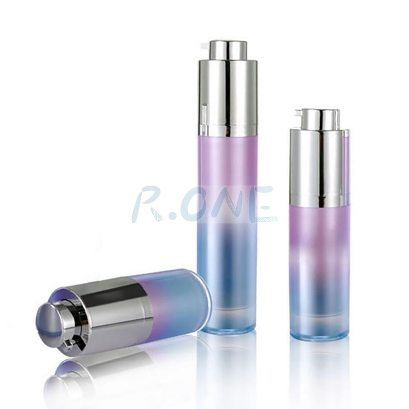 RO-LB024 Functional cylinder cosmetic lotion bottle with adjusted rotary cap