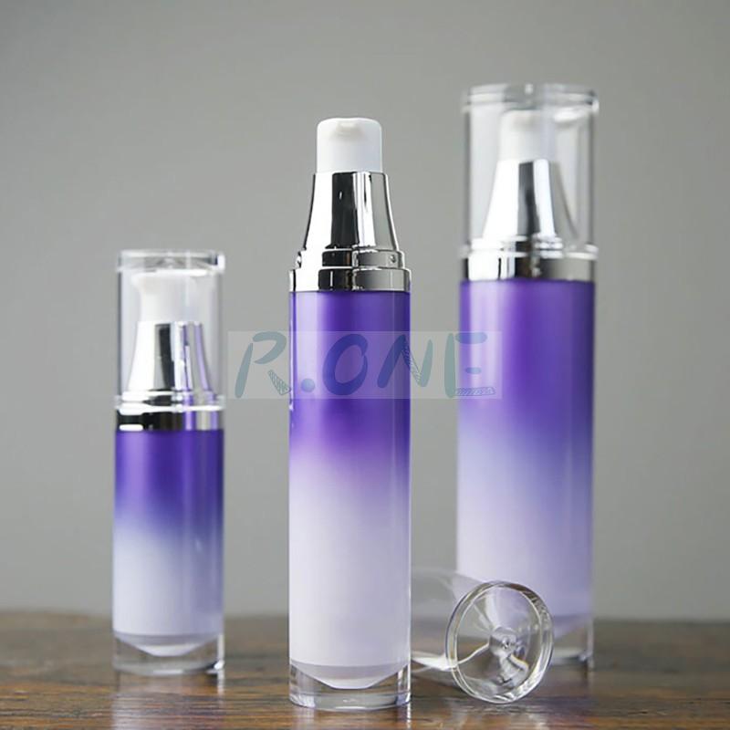 RO-LB046 Lilac Shades cosmetic lotion pump bottle