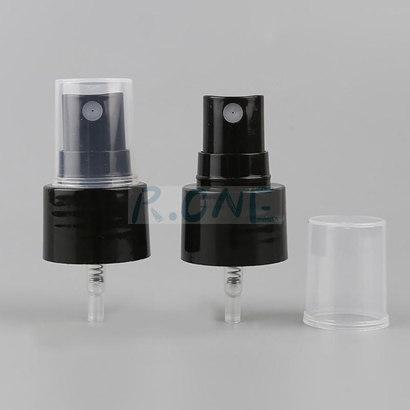 RO-MS017 Black color fine mist sprayer pump with smooth neck
