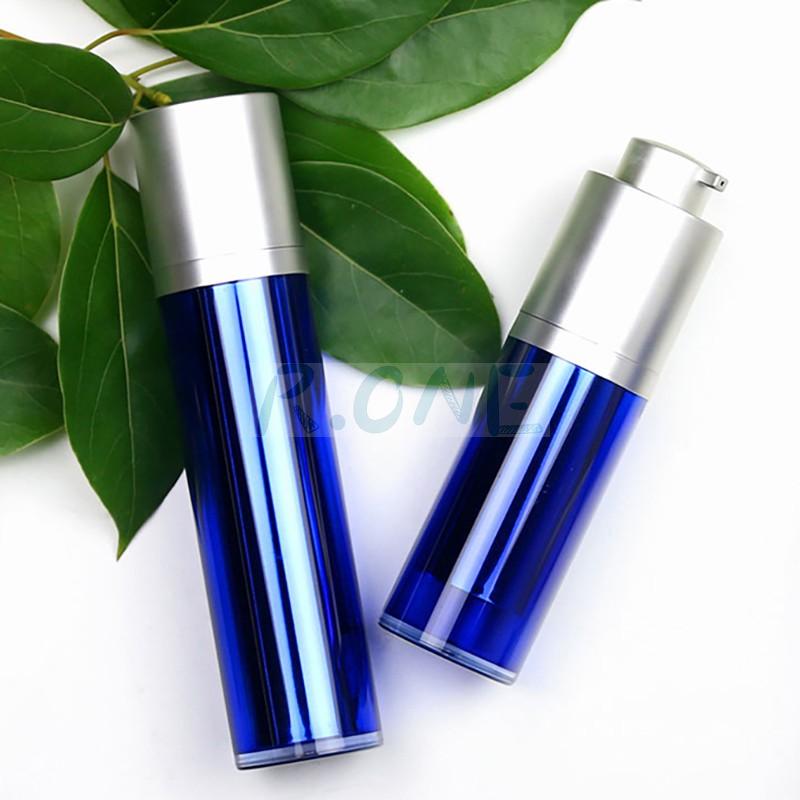 RO-LB035 Fancy cosmetic lotion bottle with push button