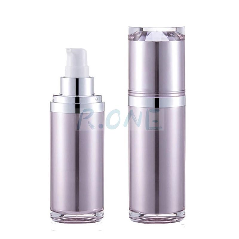 RO-LB022 Slap-up rose golden acrylic lotion bottle
